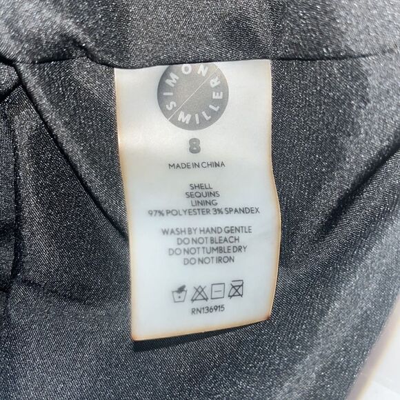 Simon Miller Zazzle Sequin Stripe 
Black/White size 8 NWT $365 - Picture 10 of 10